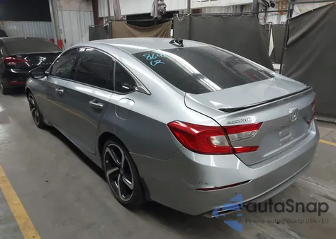 2022 Honda Accord Sport из США, поврежденный, VIN 1HGCV1F36NA085158